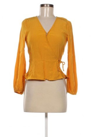 Дамска блуза H&M, Размер S, Цвят Жълт, Цена 9,03 лв.