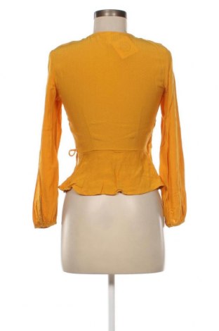 Дамска блуза H&M, Размер S, Цвят Жълт, Цена 7,90 лв.