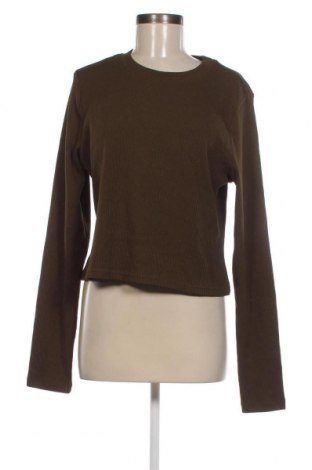 Дамска блуза H&M, Размер L, Цвят Зелен, Цена 3,04 лв.