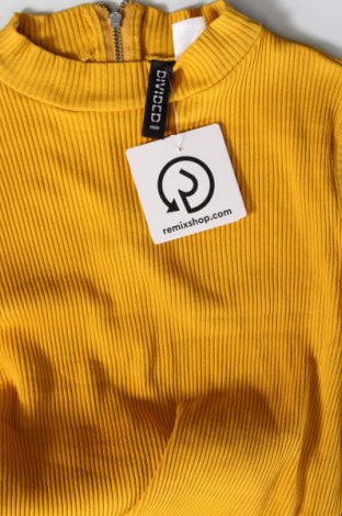 Дамска блуза H&M Divided, Размер M, Цвят Жълт, Цена 5,13 лв.