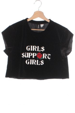 Γυναικεία μπλούζα H&M Divided, Μέγεθος XS, Χρώμα Μαύρο, Τιμή 2,92 €