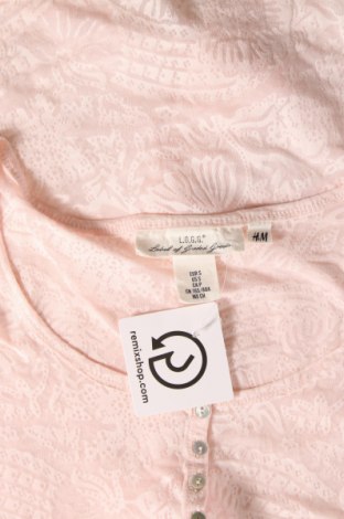 Bluză de femei H&M L.O.G.G., Mărime S, Culoare Roz, Preț 11,88 Lei