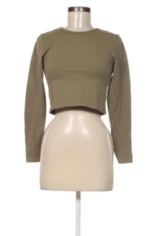 Дамска блуза H&M Sport, Размер L, Цвят Зелен, Цена 5,29 лв.