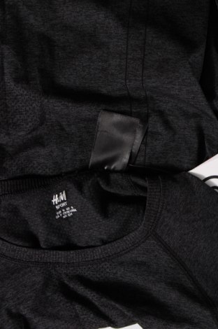 Дамска блуза H&M Sport, Размер S, Цвят Сив, Цена 6,67 лв.