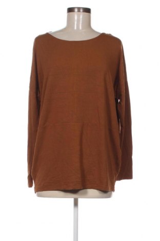 Γυναικεία μπλούζα Hallhuber, Μέγεθος L, Χρώμα Καφέ, Τιμή 3,36 €