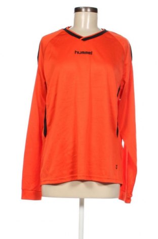 Γυναικεία μπλούζα Hummel, Μέγεθος L, Χρώμα Πορτοκαλί, Τιμή 4,12 €
