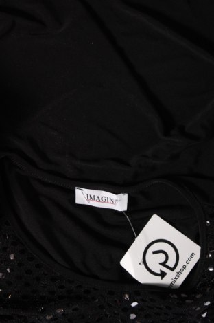 Дамска блуза Imagini, Размер S, Цвят Черен, Цена 3,04 лв.