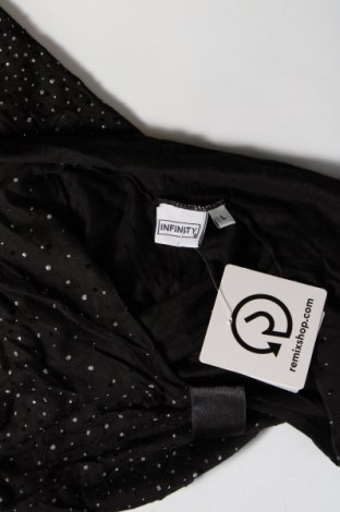 Γυναικεία μπλούζα Infinity, Μέγεθος L, Χρώμα Μαύρο, Τιμή 4,00 €