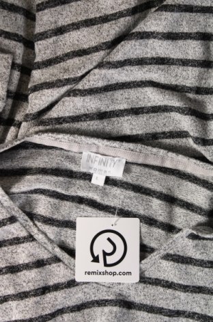Γυναικεία μπλούζα Infinity Woman, Μέγεθος L, Χρώμα Γκρί, Τιμή 1,76 €