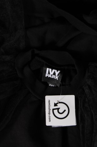 Γυναικεία μπλούζα Ivy Park, Μέγεθος XXS, Χρώμα Μαύρο, Τιμή 11,36 €