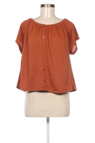 Дамска блуза Jean Pascale, Размер L, Цвят Кафяв, Цена 4,94 лв.