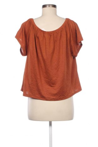 Дамска блуза Jean Pascale, Размер L, Цвят Кафяв, Цена 3,99 лв.
