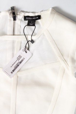Дамска блуза Karen Millen, Размер XS, Цвят Екрю, Цена 101,46 лв.