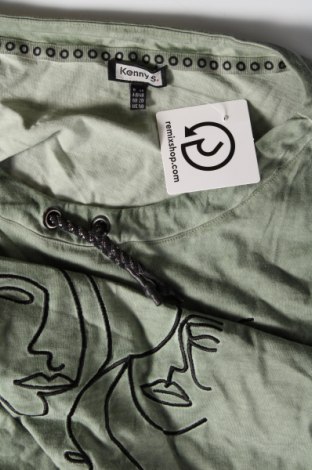 Γυναικεία μπλούζα Kenny S., Μέγεθος XL, Χρώμα Πράσινο, Τιμή 8,46 €