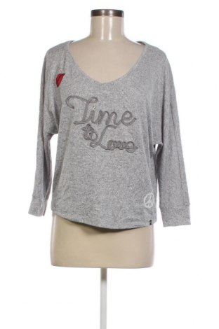 Γυναικεία μπλούζα Key Largo, Μέγεθος S, Χρώμα Γκρί, Τιμή 6,28 €