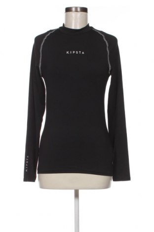 Γυναικεία μπλούζα Kipsta, Μέγεθος L, Χρώμα Μαύρο, Τιμή 3,84 €