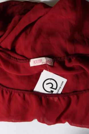 Γυναικεία μπλούζα Krisp, Μέγεθος L, Χρώμα Κόκκινο, Τιμή 11,75 €