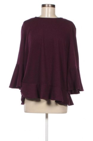 Дамска блуза Laura Torelli, Размер XL, Цвят Лилав, Цена 10,83 лв.