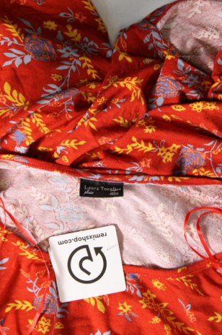 Дамска блуза Laura Torelli, Размер XXL, Цвят Червен, Цена 19,00 лв.