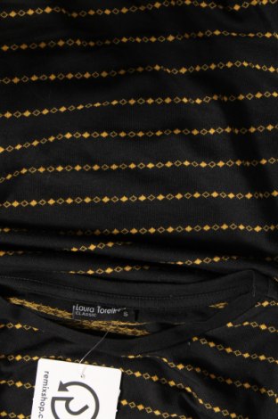 Γυναικεία μπλούζα Laura Torelli, Μέγεθος S, Χρώμα Μαύρο, Τιμή 1,76 €