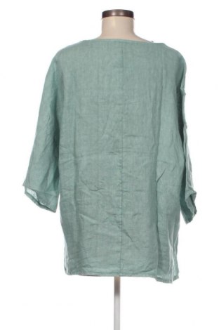 Γυναικεία μπλούζα Le Jardin du Lin, Μέγεθος XL, Χρώμα Πράσινο, Τιμή 37,11 €