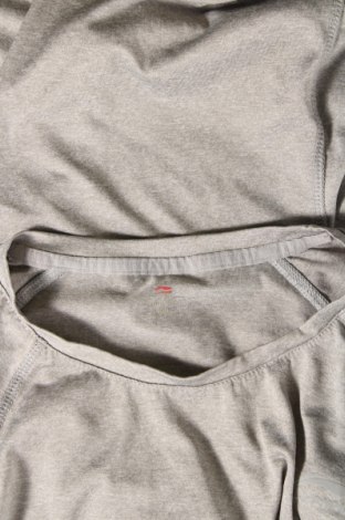 Γυναικεία μπλούζα Li-Ning, Μέγεθος M, Χρώμα Γκρί, Τιμή 3,90 €