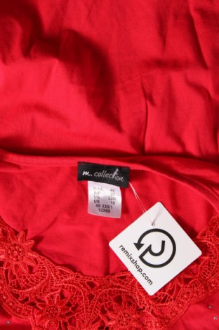 Дамска блуза M. Collection, Размер XXL, Цвят Червен, Цена 19,00 лв.