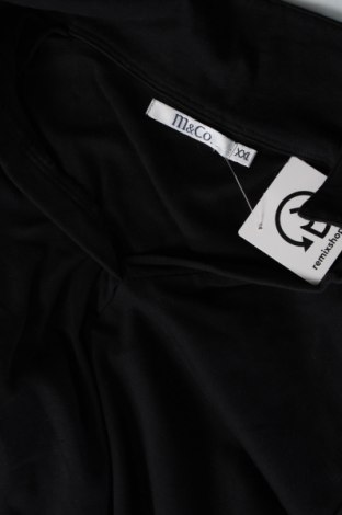 Дамска блуза M&Co., Размер XXL, Цвят Черен, Цена 19,14 лв.