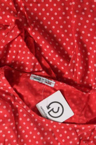 Дамска блуза Made In Italy, Размер M, Цвят Червен, Цена 8,47 лв.