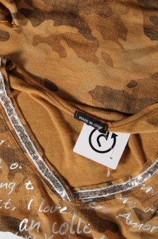 Γυναικεία μπλούζα Made In Italy, Μέγεθος L, Χρώμα Πολύχρωμο, Τιμή 3,17 €