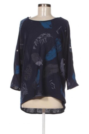 Γυναικεία μπλούζα Made In Italy, Μέγεθος L, Χρώμα Μπλέ, Τιμή 5,29 €