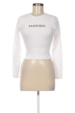 Дамска блуза Mango, Размер S, Цвят Бял, Цена 20,00 лв.