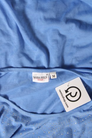 Γυναικεία μπλούζα Maria Reich, Μέγεθος M, Χρώμα Μπλέ, Τιμή 2,70 €
