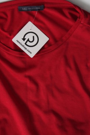 Damen Shirt Marks & Spencer, Größe M, Farbe Rot, Preis € 5,01