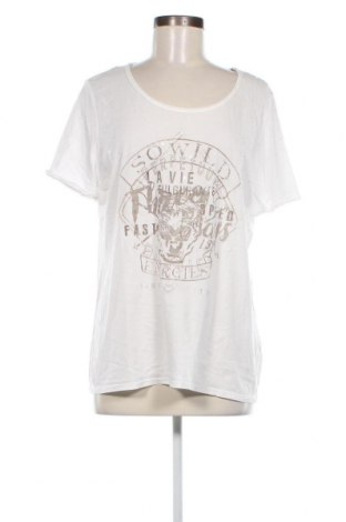 Γυναικεία μπλούζα Monari, Μέγεθος XL, Χρώμα Εκρού, Τιμή 12,62 €