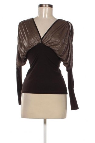 Дамска блуза Morgan, Размер S, Цвят Кафяв, Цена 14,79 лв.