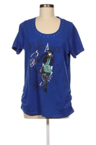 Γυναικεία μπλούζα Ms Mode, Μέγεθος L, Χρώμα Μπλέ, Τιμή 3,29 €