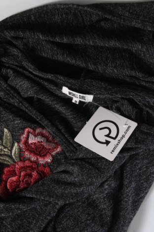 Γυναικεία μπλούζα Mshll Girl, Μέγεθος M, Χρώμα Γκρί, Τιμή 1,76 €