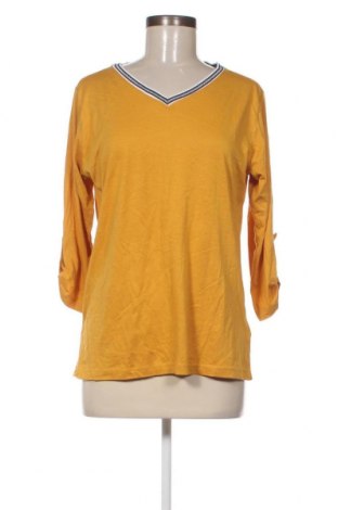 Γυναικεία μπλούζα Multiblu, Μέγεθος L, Χρώμα Κίτρινο, Τιμή 4,00 €