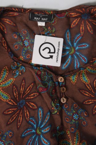 Γυναικεία μπλούζα Naf Naf, Μέγεθος S, Χρώμα Καφέ, Τιμή 5,16 €