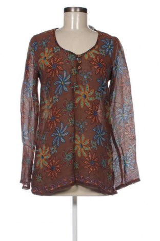 Дамска блуза Naf Naf, Размер S, Цвят Кафяв, Цена 11,52 лв.