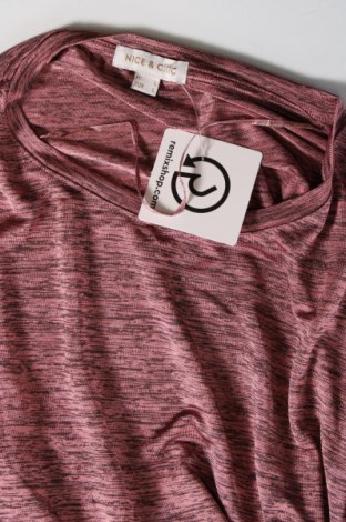 Γυναικεία μπλούζα Nice & Chic, Μέγεθος L, Χρώμα Ρόζ , Τιμή 11,75 €