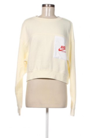 Дамска блуза Nike, Размер L, Цвят Екрю, Цена 55,08 лв.