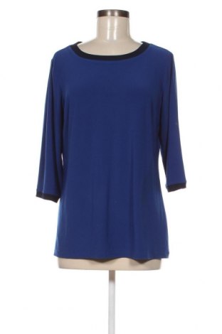 Γυναικεία μπλούζα Nina Leonard, Μέγεθος L, Χρώμα Μπλέ, Τιμή 3,88 €