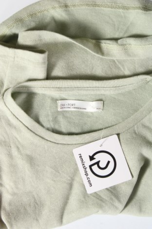 Γυναικεία μπλούζα OAK + FORT, Μέγεθος M, Χρώμα Πράσινο, Τιμή 5,05 €