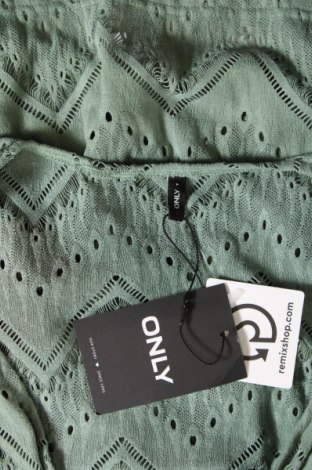 Дамска блуза ONLY, Размер L, Цвят Зелен, Цена 14,00 лв.