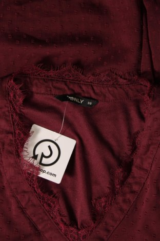 Дамска блуза ONLY, Размер M, Цвят Червен, Цена 3,00 лв.
