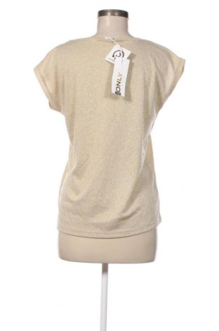 Дамска блуза ONLY, Размер M, Цвят Златист, Цена 40,00 лв.