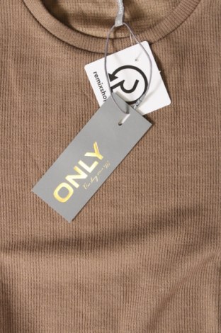 Дамска блуза ONLY, Размер S, Цвят Кафяв, Цена 10,80 лв.