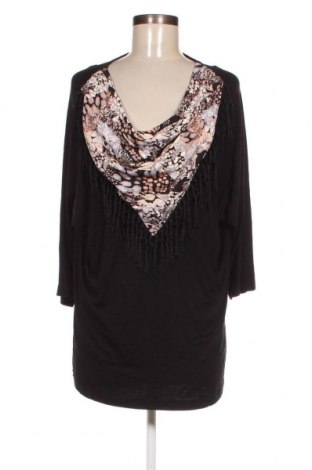 Γυναικεία μπλούζα Paola, Μέγεθος XL, Χρώμα Μαύρο, Τιμή 2,82 €